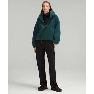 Lululemon Cinchable Fleece Zip-Up Jacket